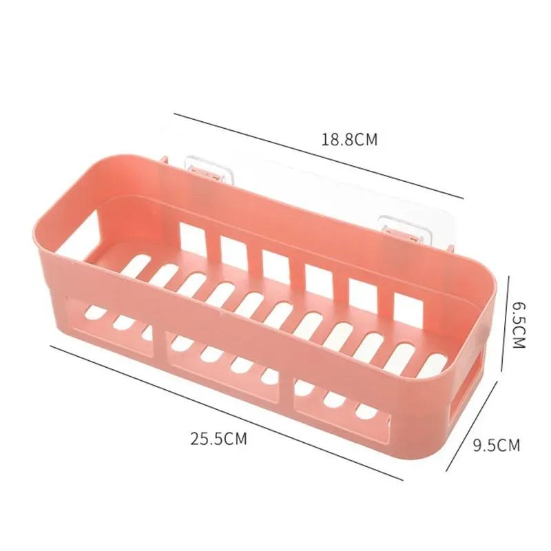 Wall-Mounted Bathroom Storage Rack Set of 3