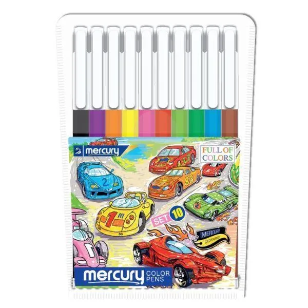 Color Marker - 10 pcs of Mercury Color Marker Set
