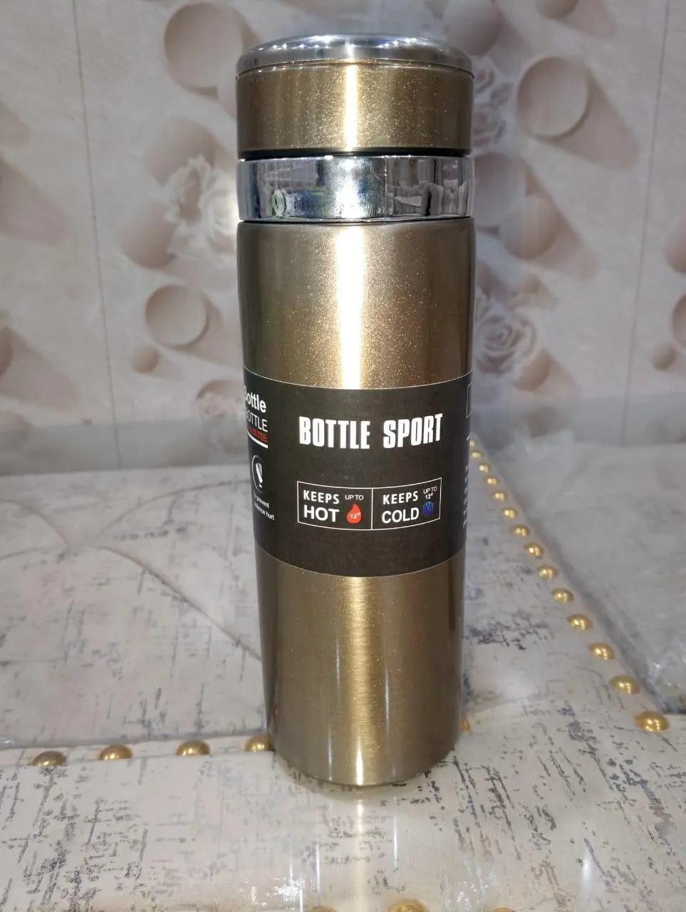 800ml Stainless Steel Cold & Hot Water Bottle