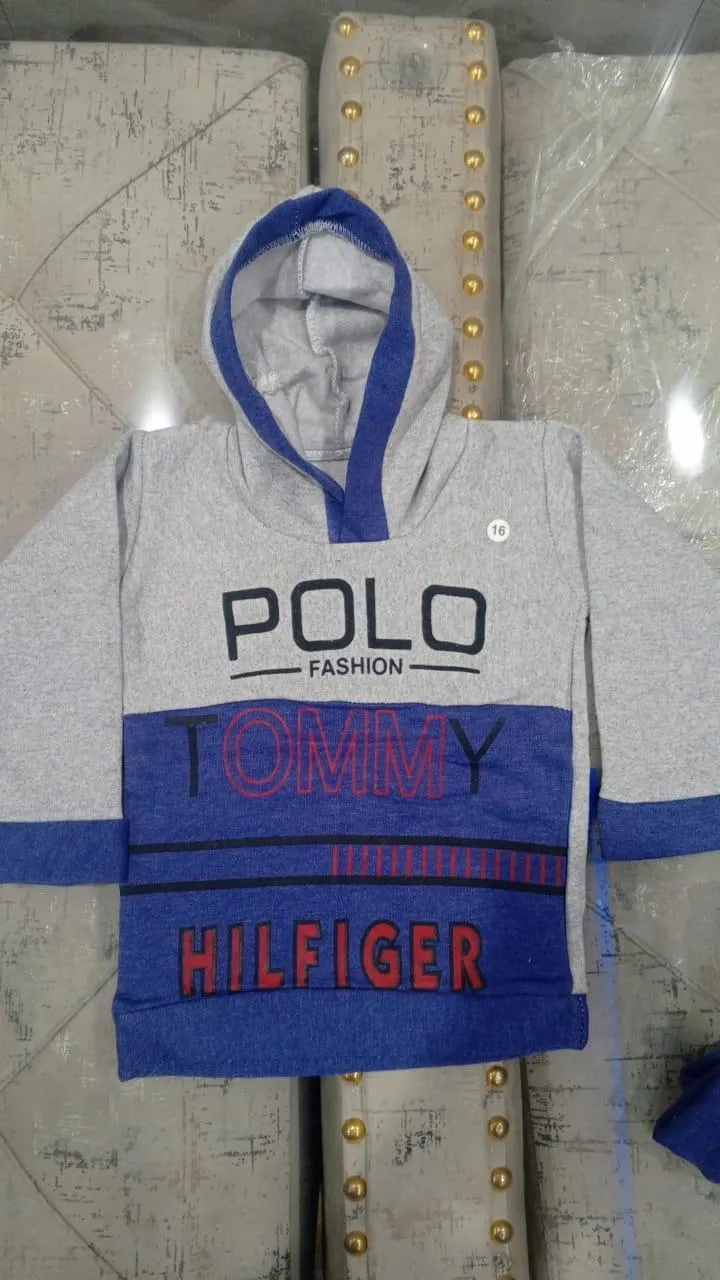 2 Pcs Boy's Blended Printed Tracksuit – Comfortable & Stylish