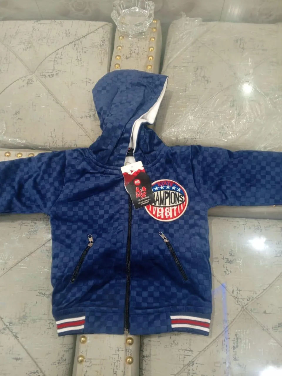 2 Pcs Boy's Cotton Fleece Plain Tracksuit – Premium Quality