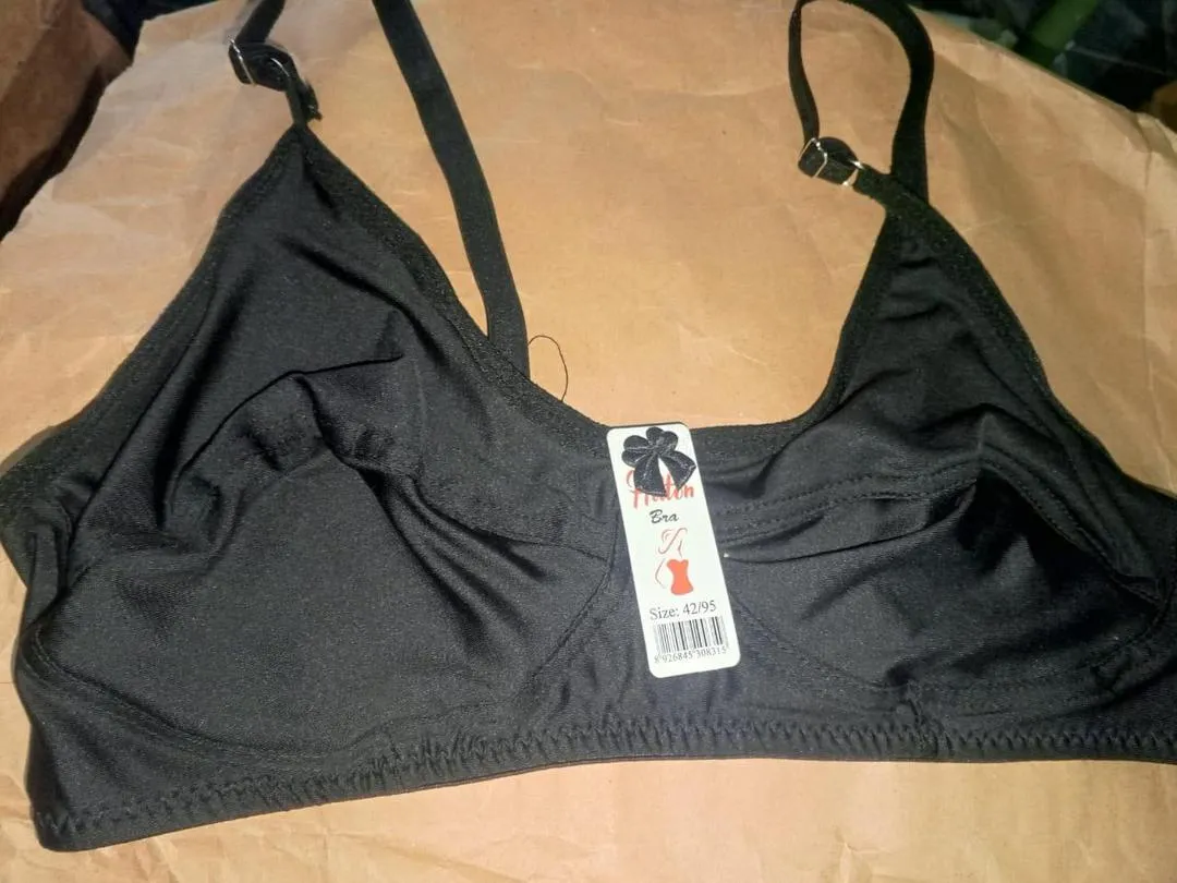 Ladies Soft Cotton Non-Padded Bra – Comfortable Daily Wear Innerwear in Multiple Colors