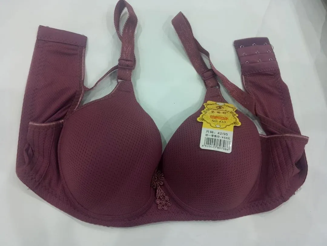 Spandex Plain Padded Padded Bra