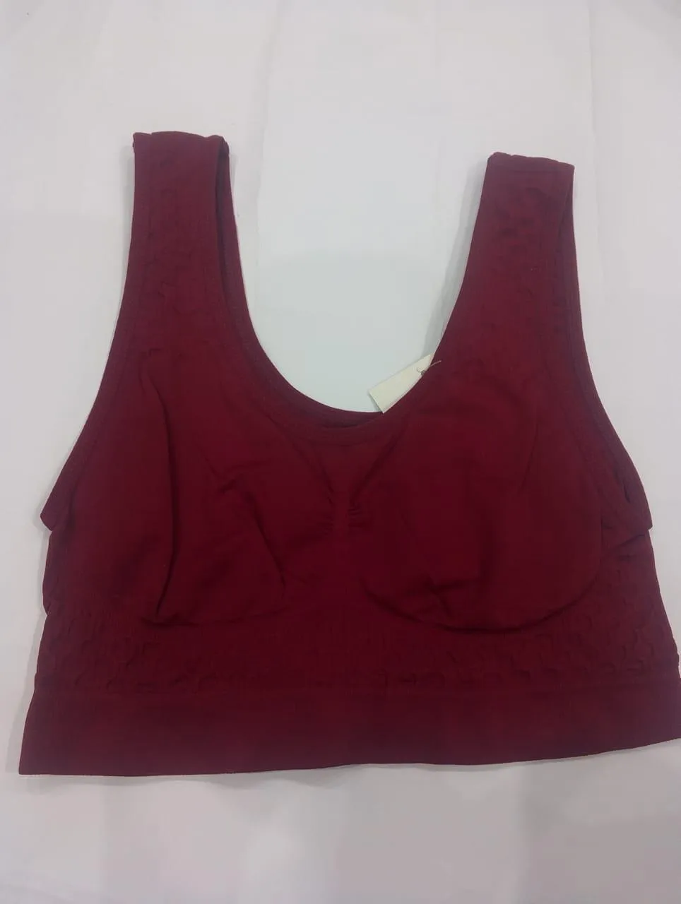 Spandex Plain Light Weight Sports Bra