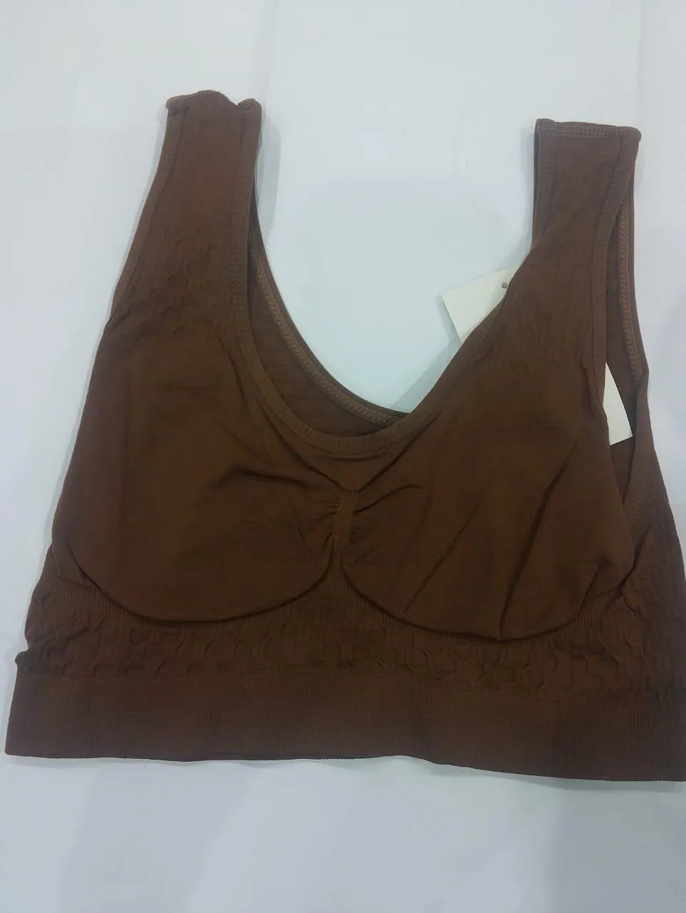 Spandex Plain Light Weight Sports Bra