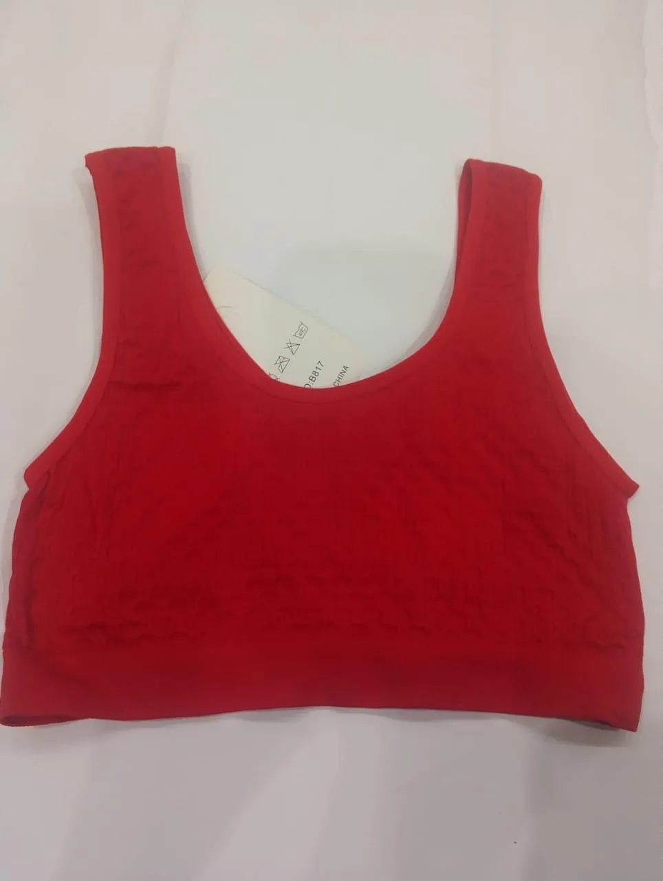 Spandex Plain Light Weight Sports Bra