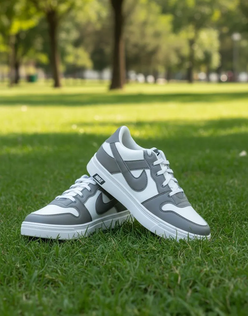 Men's Synthetic Leather Formal Sneakers