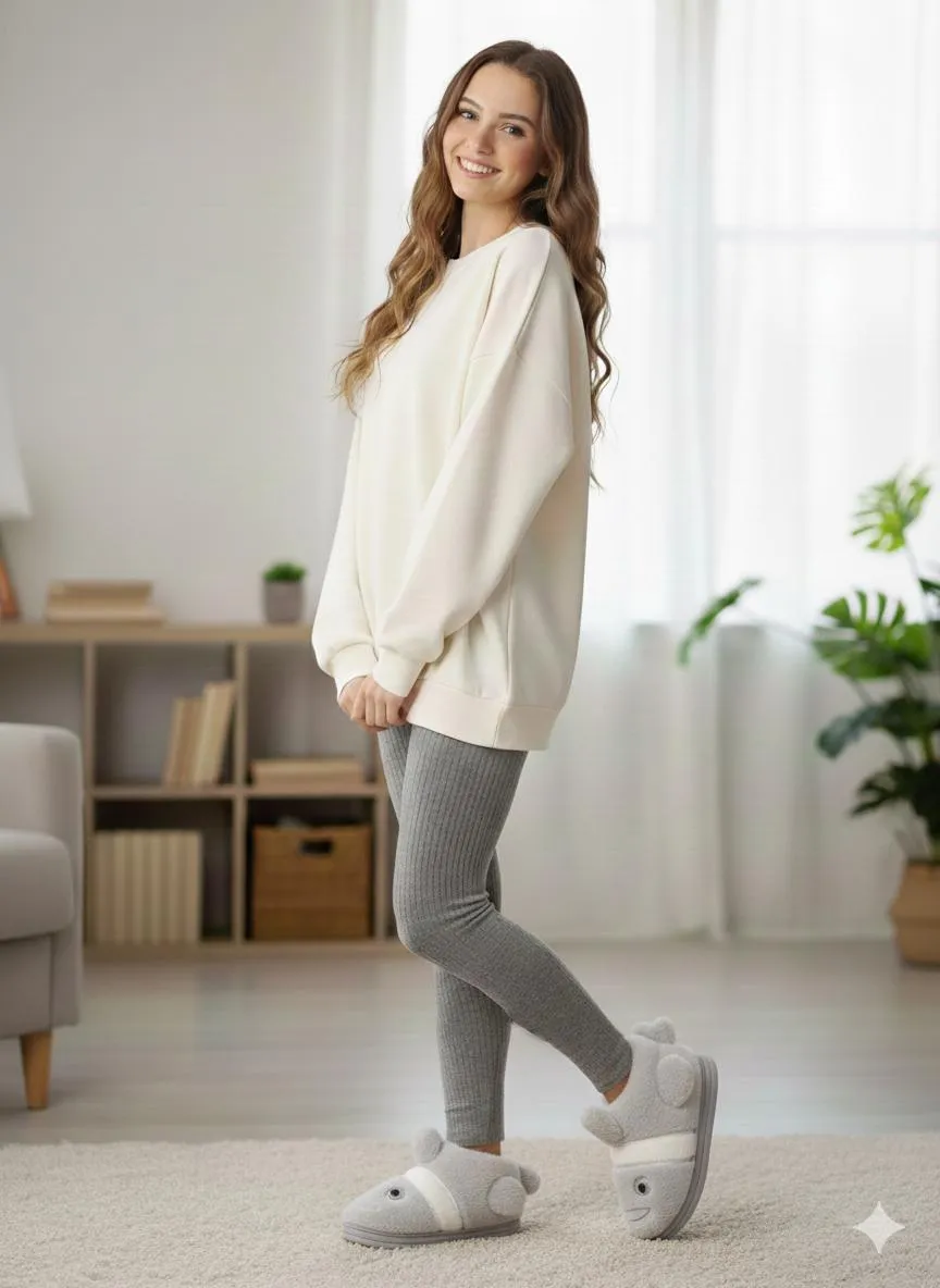 Women's Wool Formal Slippers