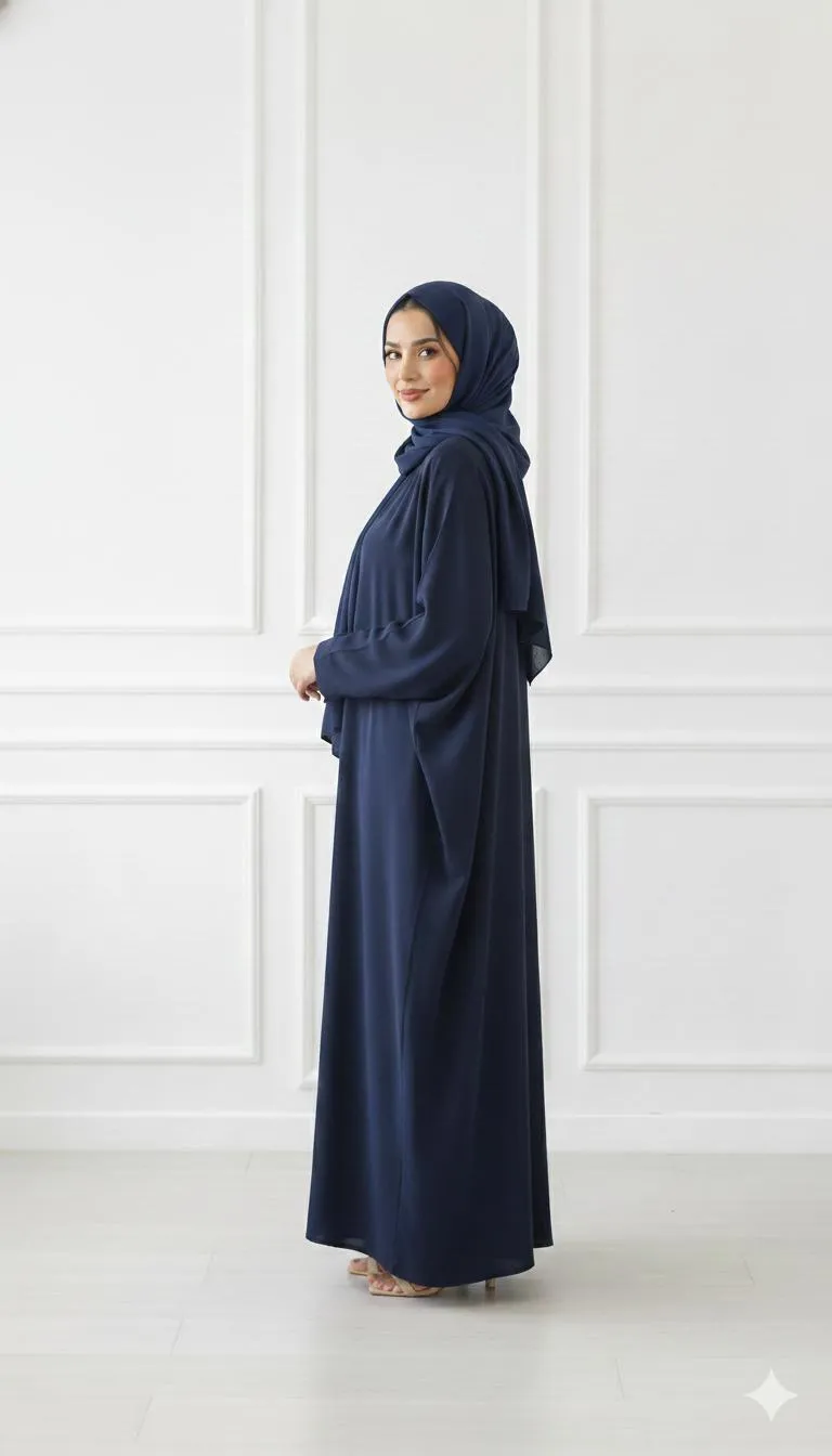 Georgette Plain Classic Abaya
