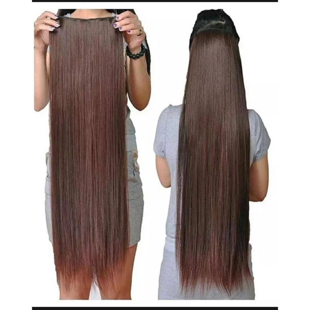 Comb Straight Hair Extension - 27Inch Long