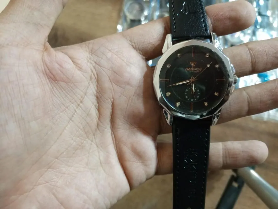 Men's Watch - Modern Stylish Strap Watch - Without Box - Random Design Dial- Art # M247 -FT900280k-WoBox-0031