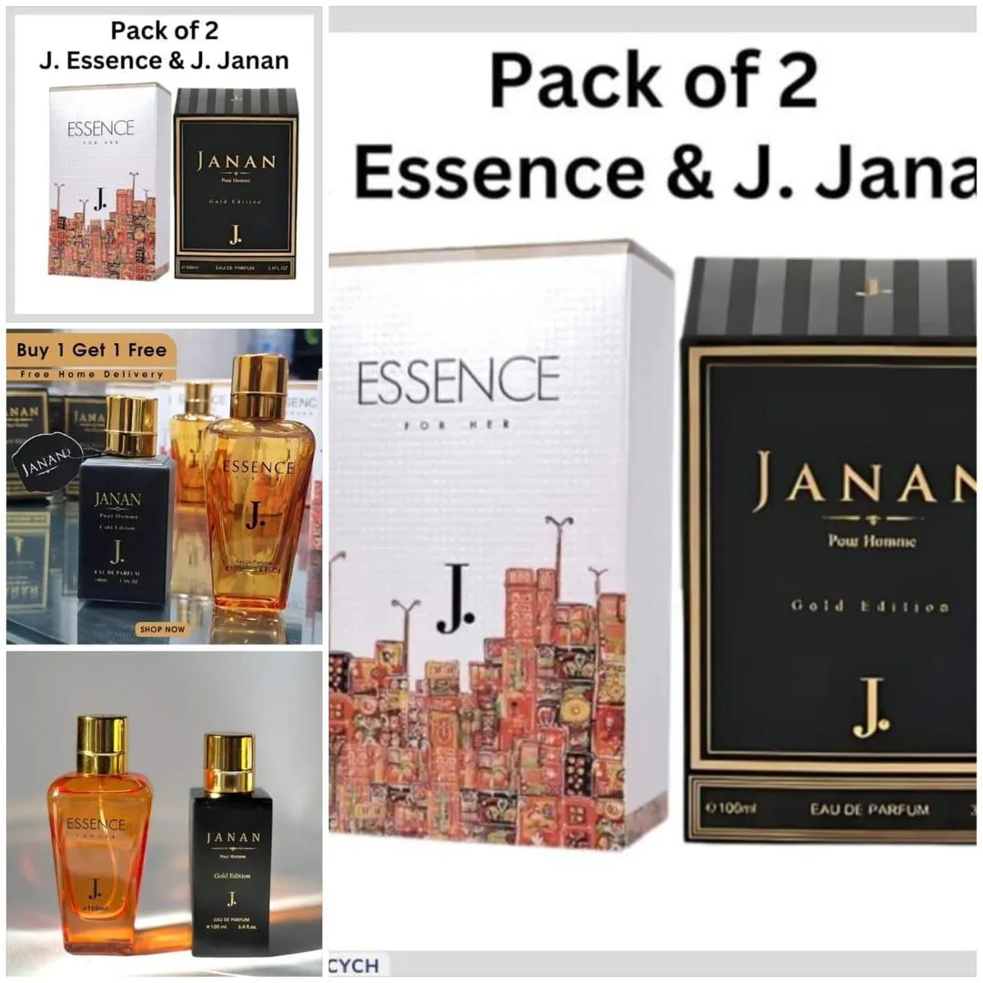 2 Pcs Unisex Long Lasting Perfume - Alcohol-Free Black Fragrance