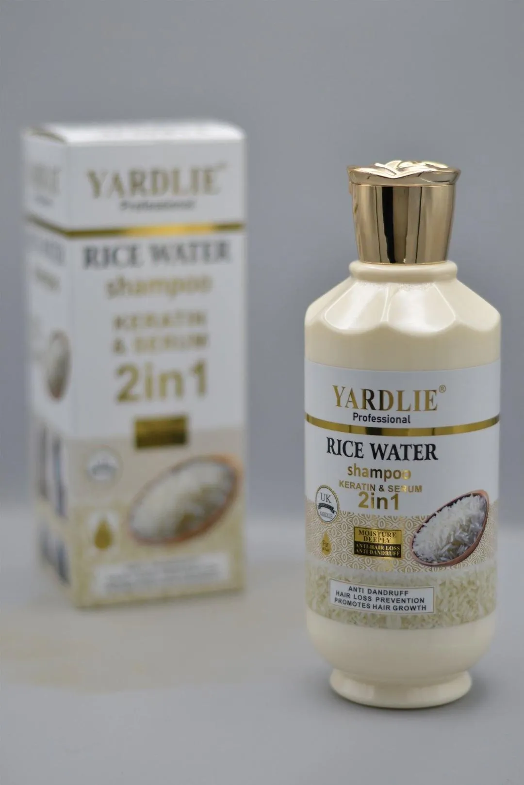 Yardlie 2 in 1 Rice Hair Shampoo