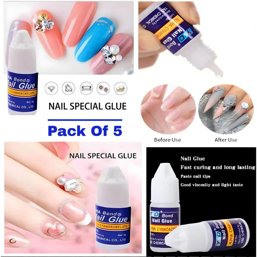 Nail Glue - 5 Pcs