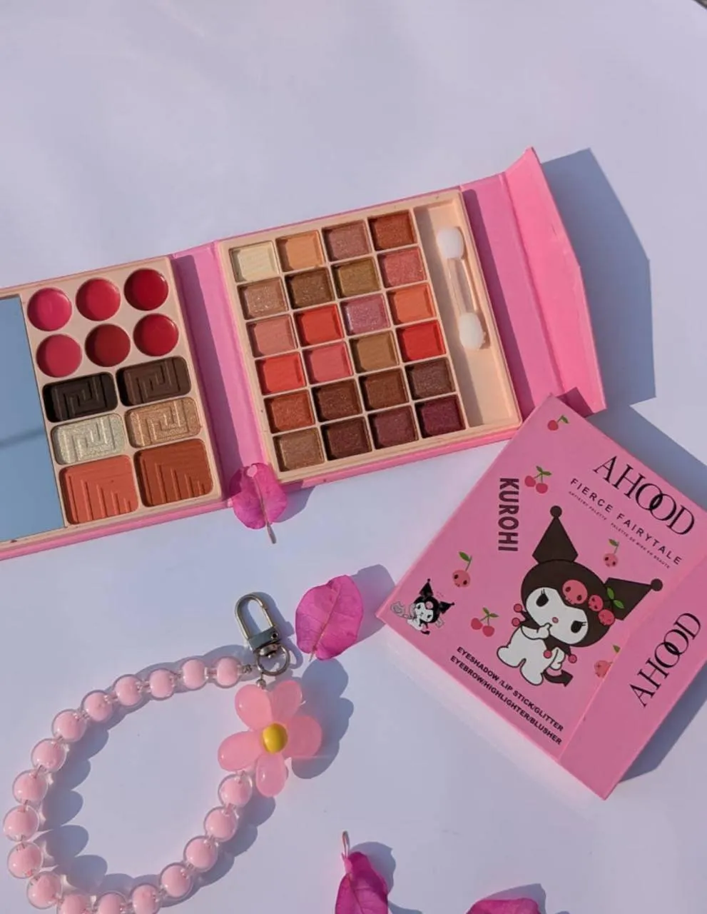 All-in-One Makeup Palette Kit With Eyeshadow/Highligher/Blusher/Lip Stick/Eyebrow Powder