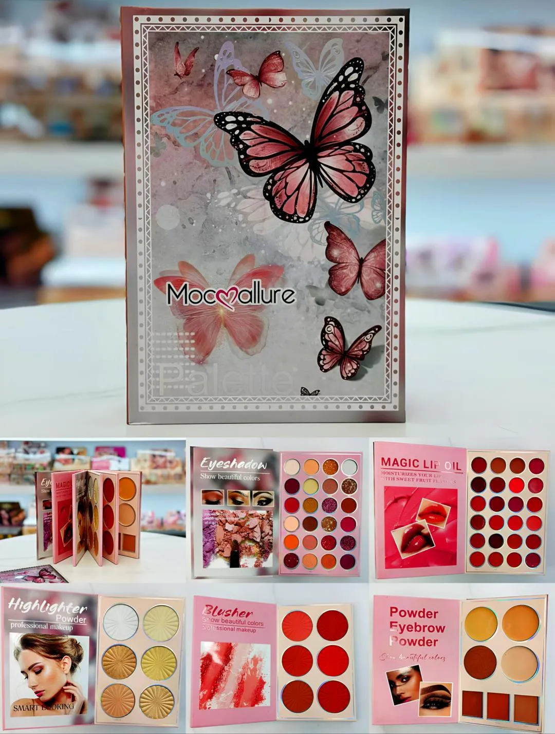 High Pigmented Multicolor Makeup Kit for All Skin Types