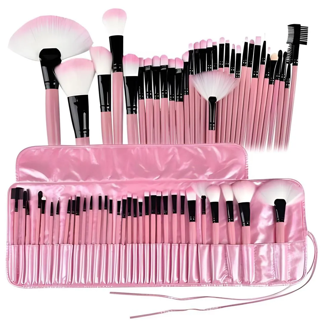 Reusable Makeup Brushes Set of 32