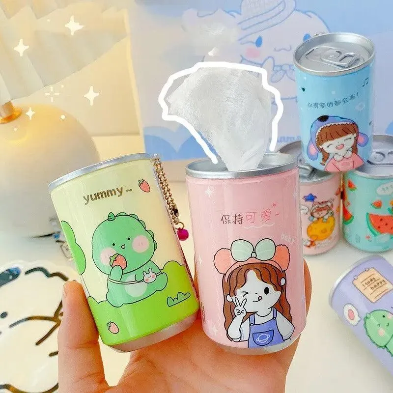 Instant Makeup Removing Can Wet Wipes - 1 Can