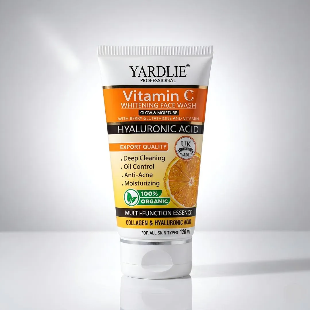 Yardlie Face Wash With Hyaluronic Acid, Vitamin C