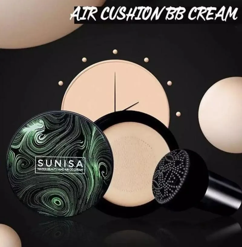 SUNISA Foundation Base Waterproof Mushroom Head Air Cushion CC Cream