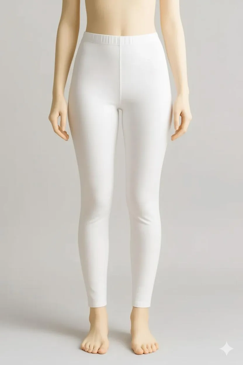 Imported Tights for Girls & Women – Stretchable, Comfortable, Premium Quality in Maroon, Black & White | Everyday Wear Leggings