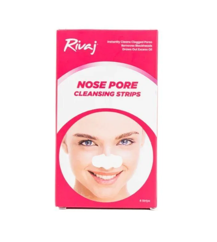 Nose Pore Strips Pink Pack of 6