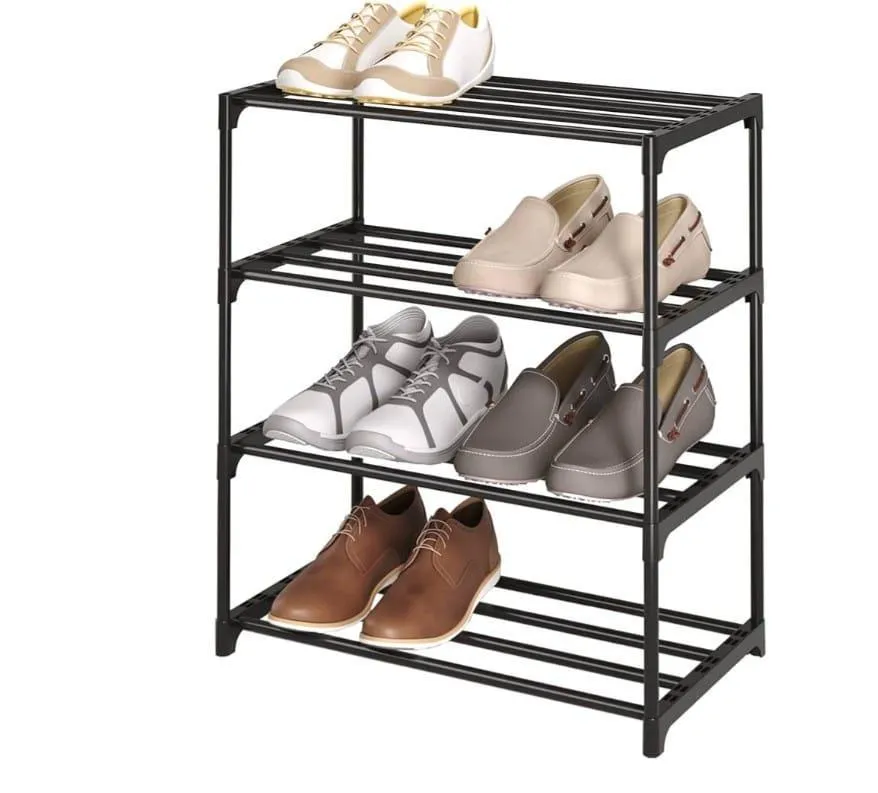 Durable Construction For Long-Lasting Use Shoe Rack