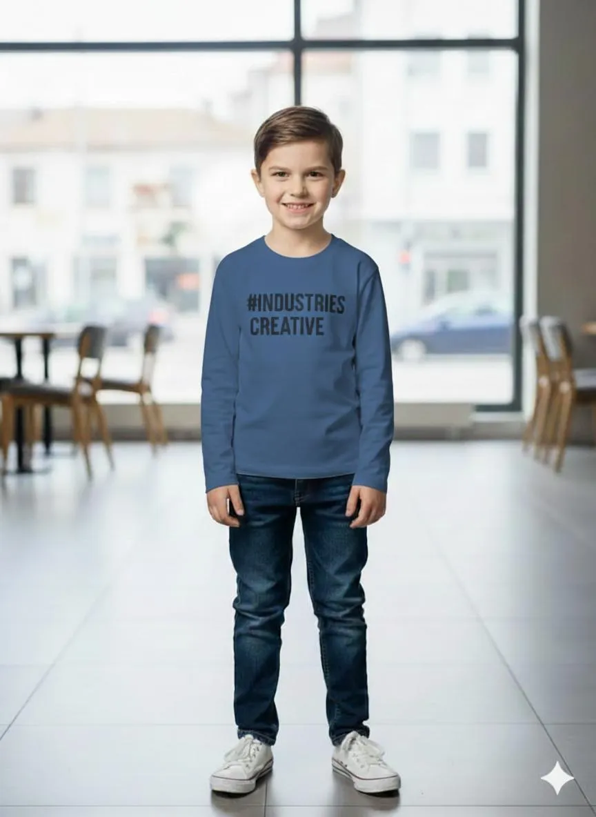 1 Pc Boy's Stitched Jersey Printed Sweatshirt