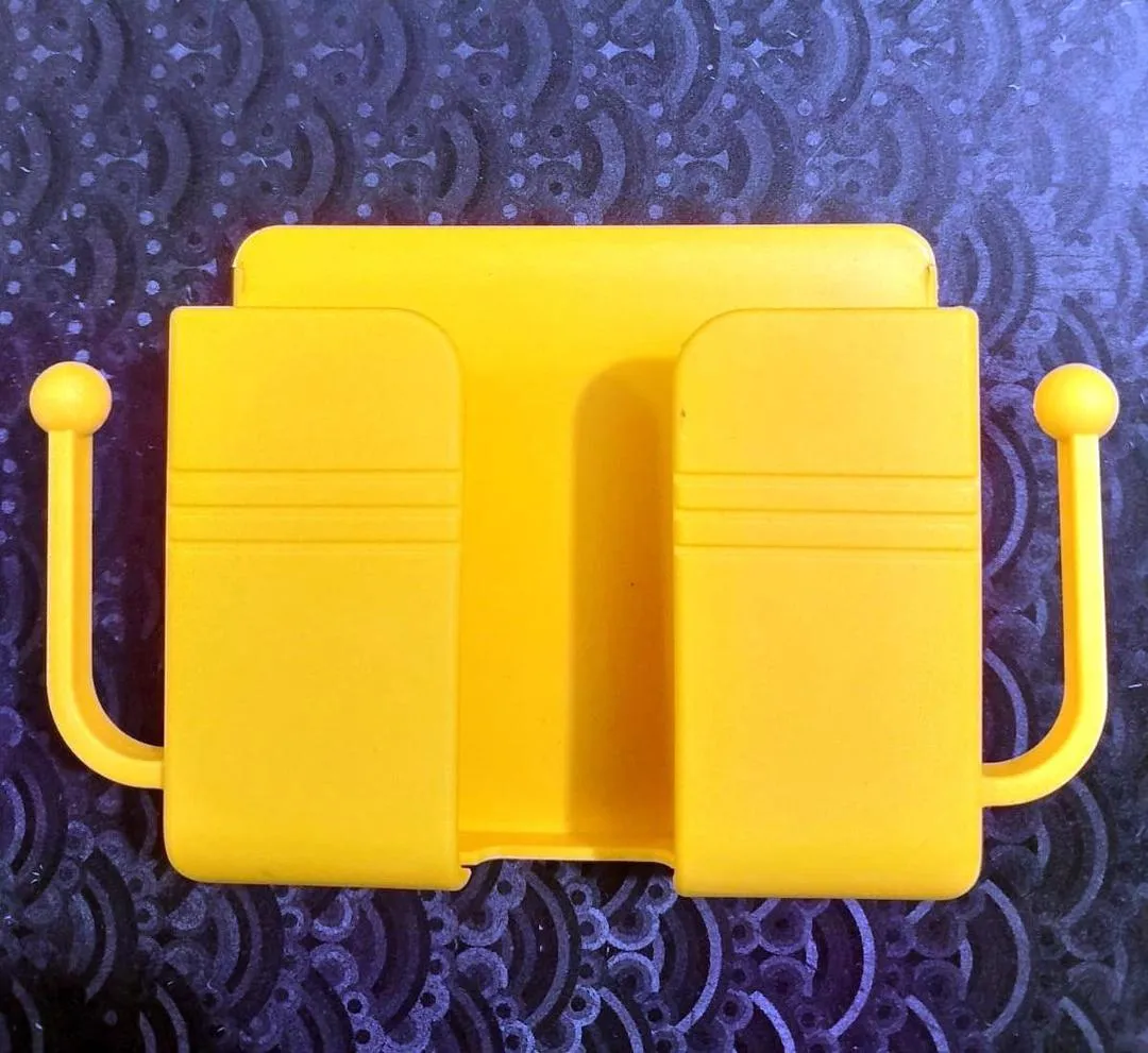 Wall Mounted Holder Multi-Purpose Organizer with Dual Hooks