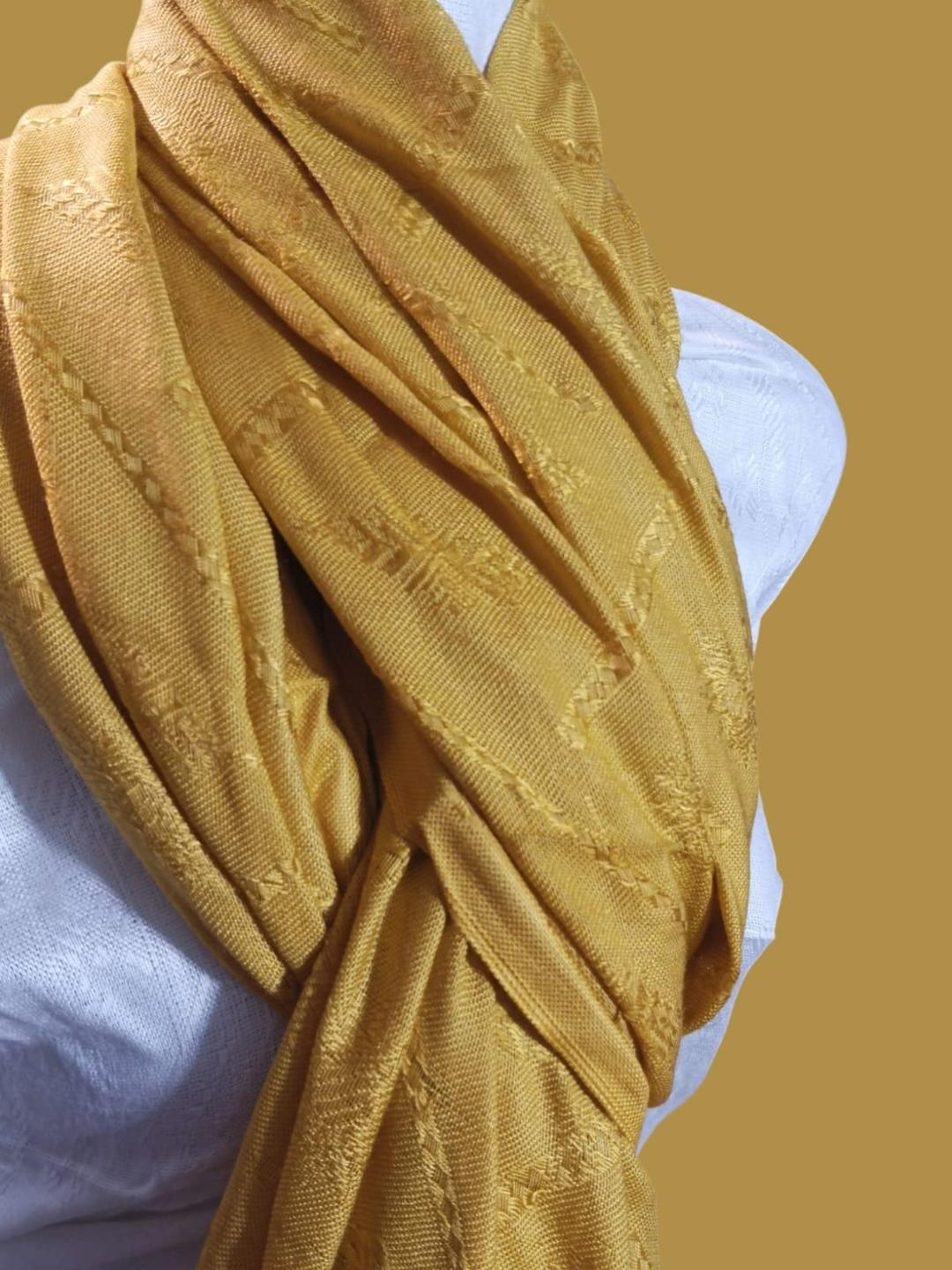 Women's Polyester Blend Wool Texture Shawl