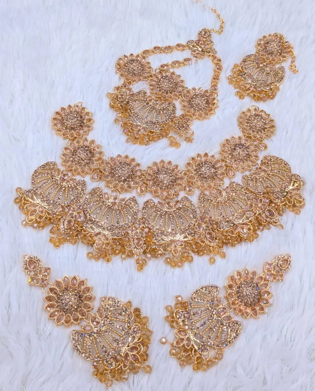 Bridal Zircon Artificial Set