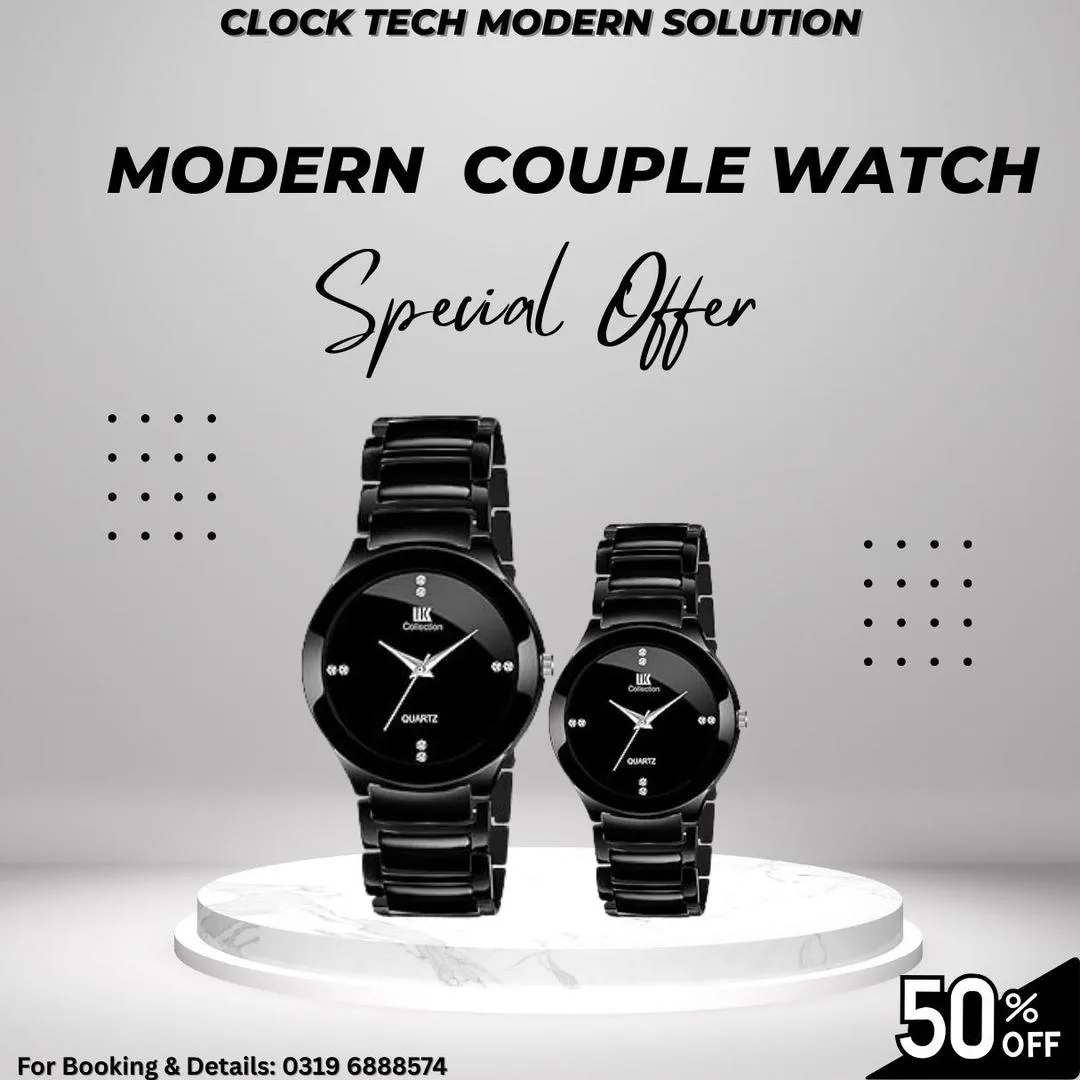 Unisex Best For Couples (2 Watches) (1 Men's, 1 Women's)