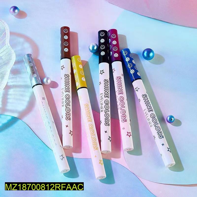 Eyeliner Marker Pen, Pack Of 6