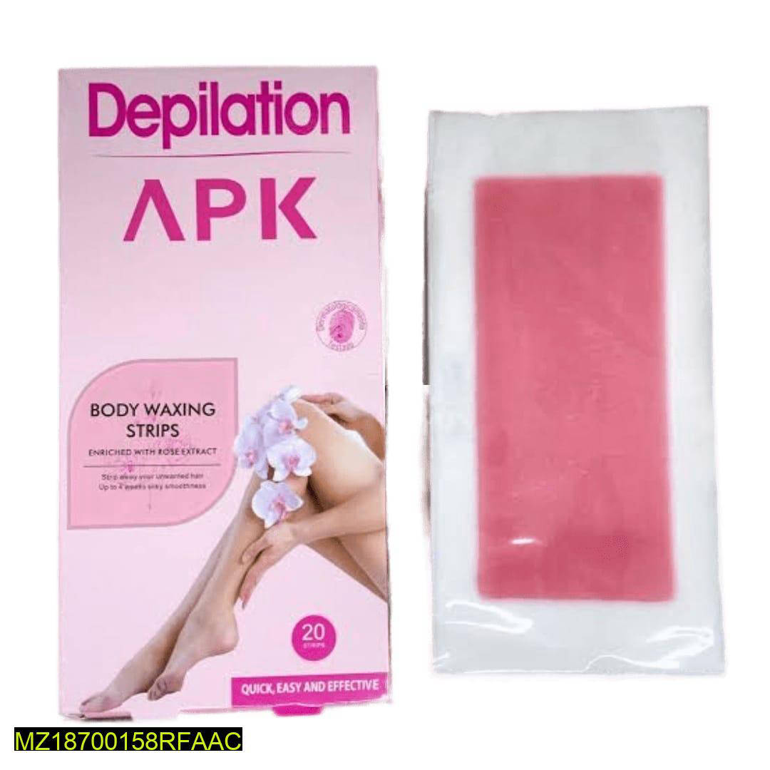  APK Body Waxing Strips 20 Strips