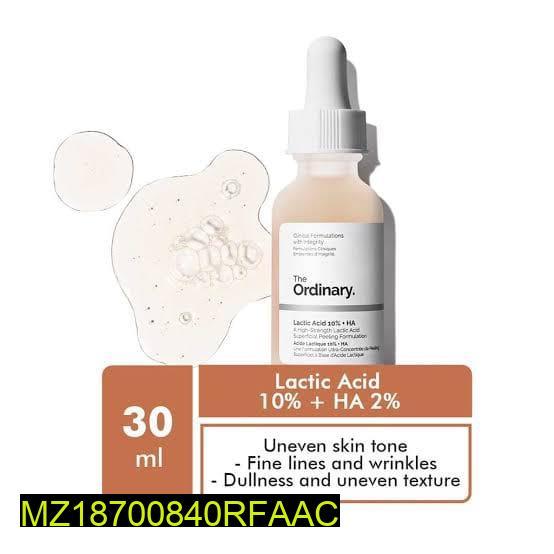Lactic Acid Skin Soothing Serum For Uneven Tone, 30 Ml