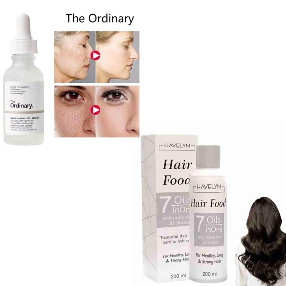 Hair Food Oil and Serum