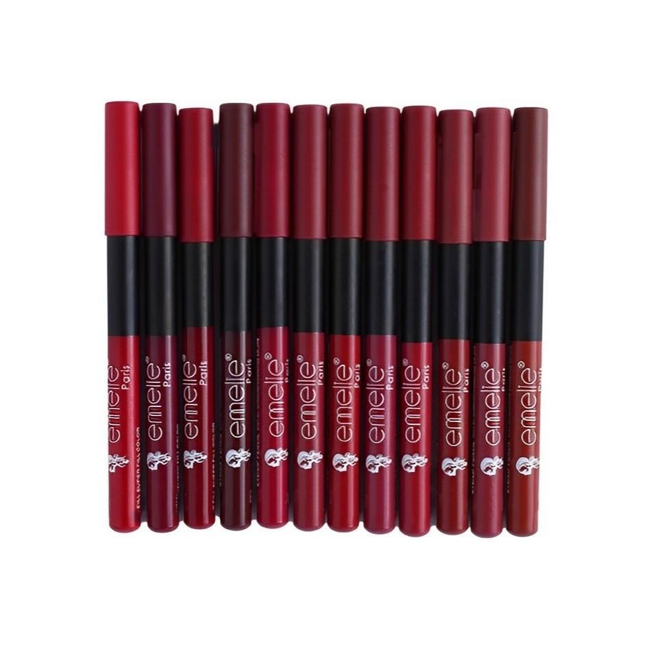 Pack Of 12 Lipstick Pencils