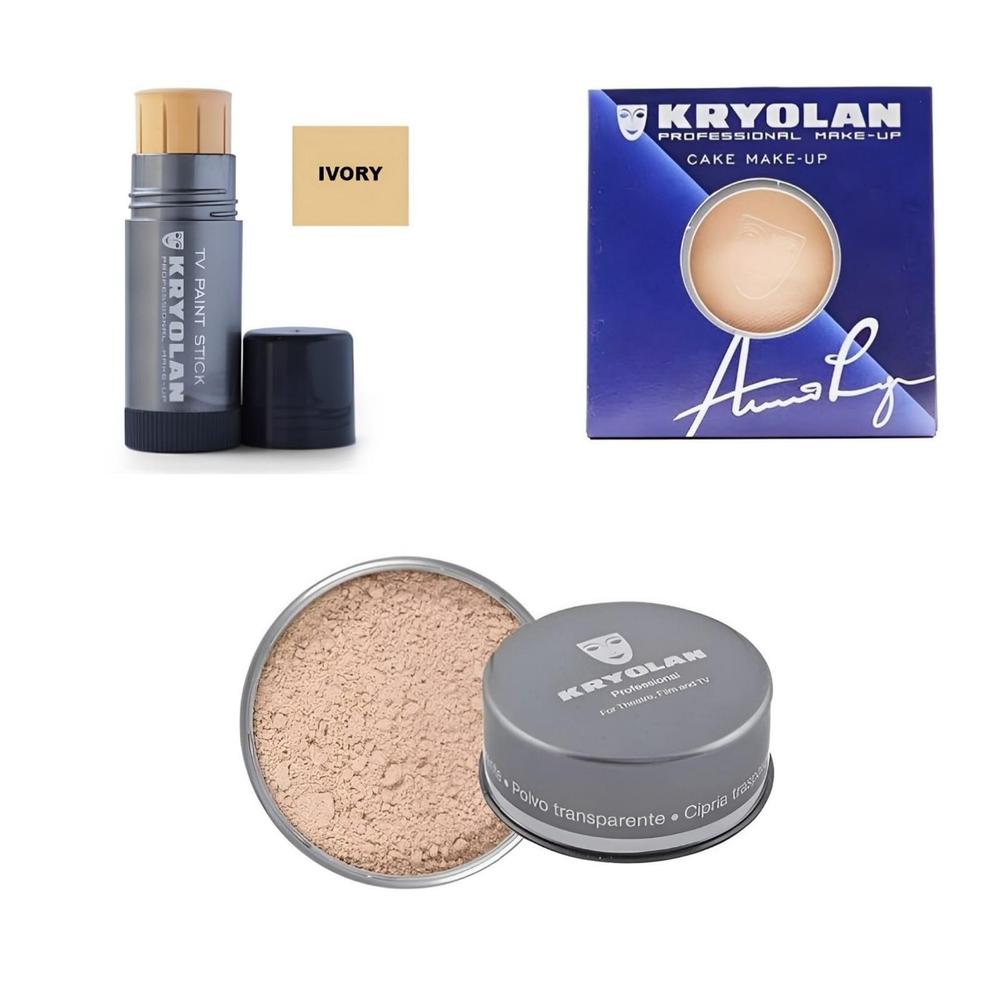 Foundation, Pancake & Loose Powder - Pack of 3
