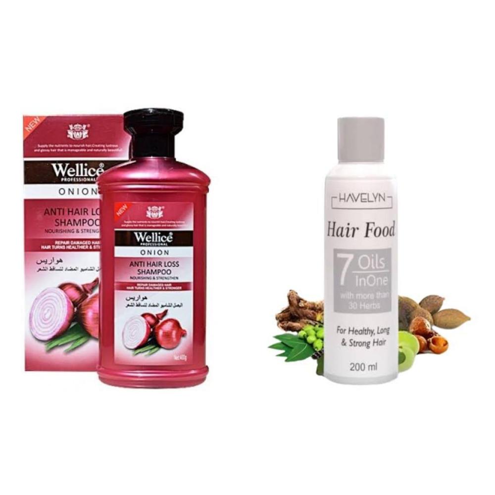 Anti Hair Loss Shampoo And Hair Food Oil Deal