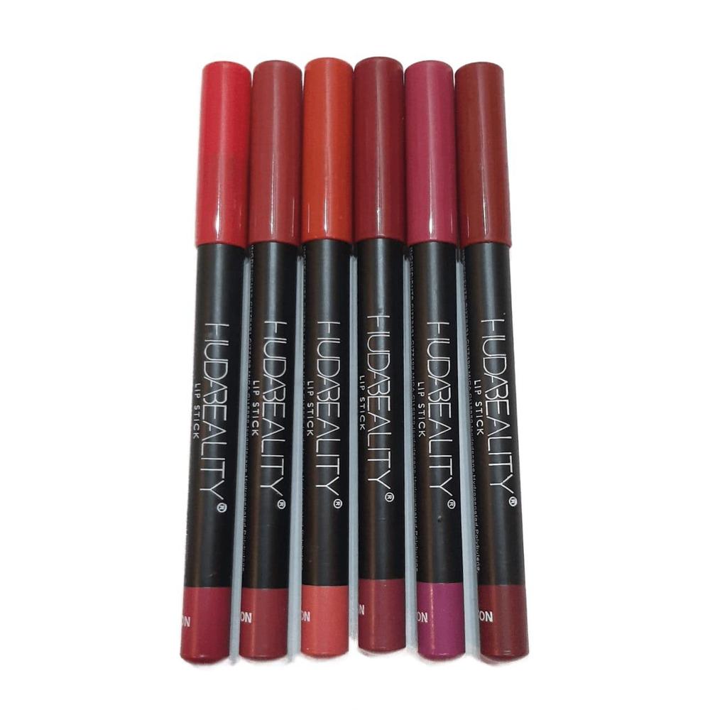 Long Lasting Lip And Eye Pencil, Pack Of 6