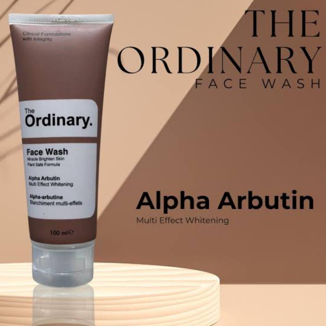 Alpha Arbutin Face Wash - 100ml for All Skin Types - 1 Pcs