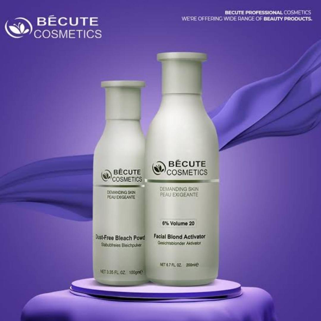 Hydrating Skin Polisher - Dust-Free Bleach Powder with 20% Activator Set, 100g, 1 Pcs