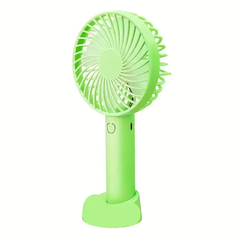 Portable Foldable Neck Fan Blue 500mAh Rechargeable