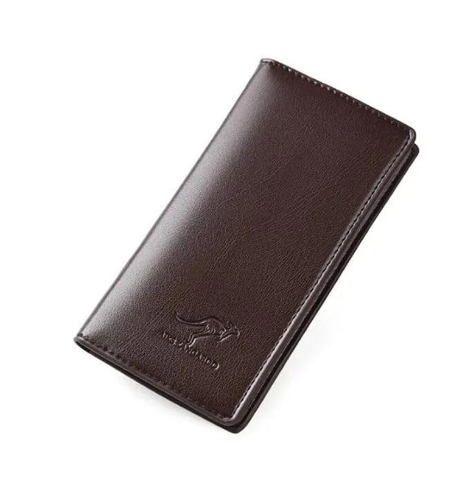 Aiks Kangroo Slim Lightweight Long Wallet for Men
