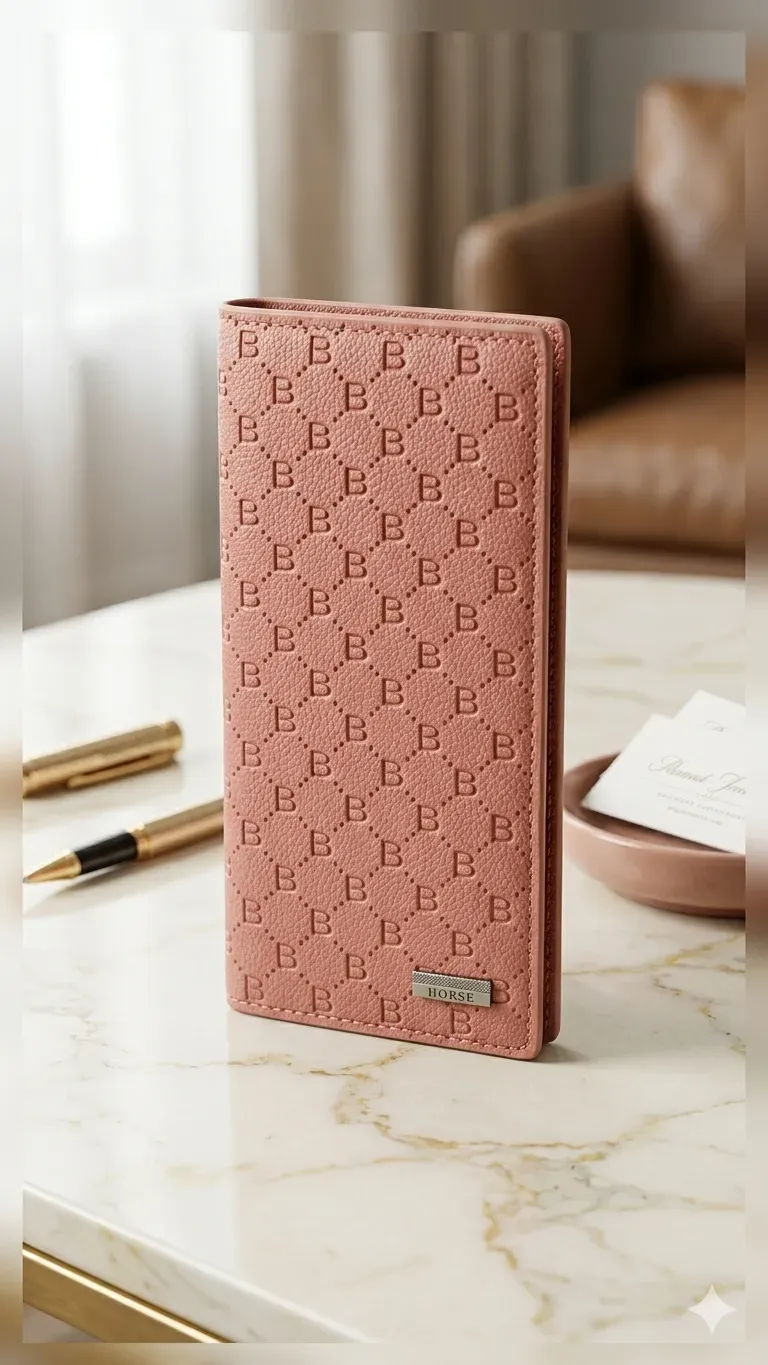 Horse Design Men's Wallet Premium Leather Wallet for Men