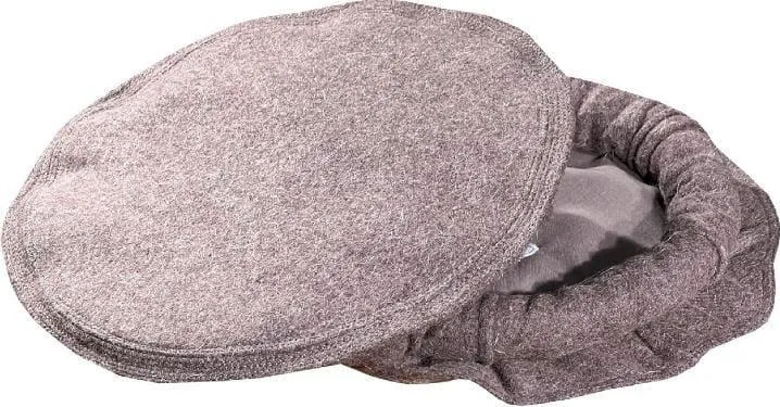 Warm Wool Chitrali Topi for Men - 1 Pc Classic Plain Design