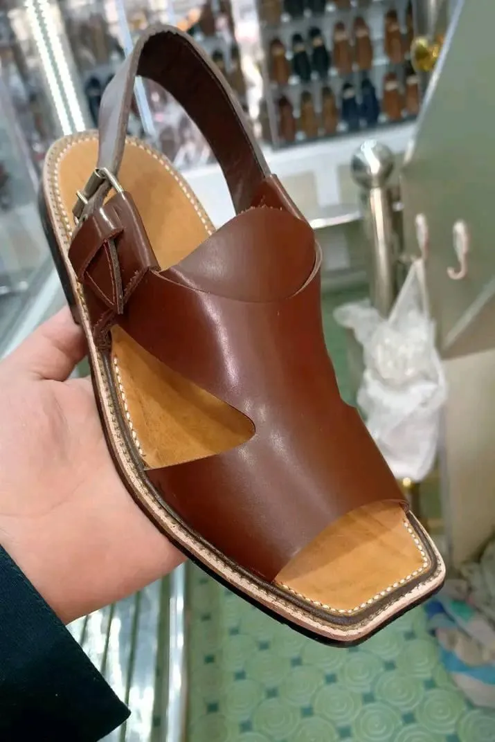 Men's Leather Fancy Sandals
