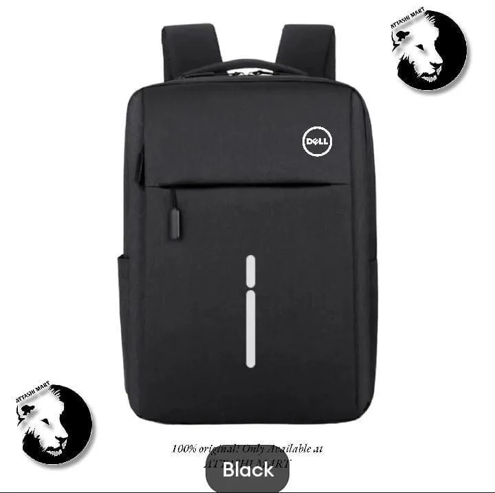 Premium Laptop Backpack – Travel & Office Use, Water-Resistant Black Bag