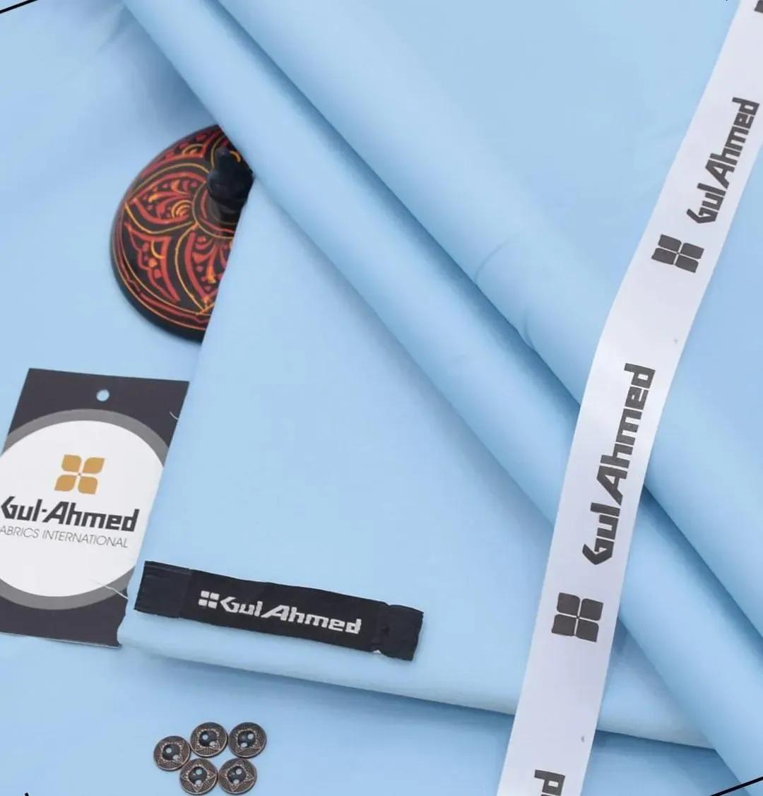 Men’s Unstitched Wash And Wear Plain Suit