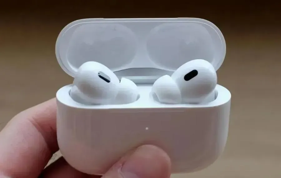 Black Airpods with Wireless Charging Cable & Box